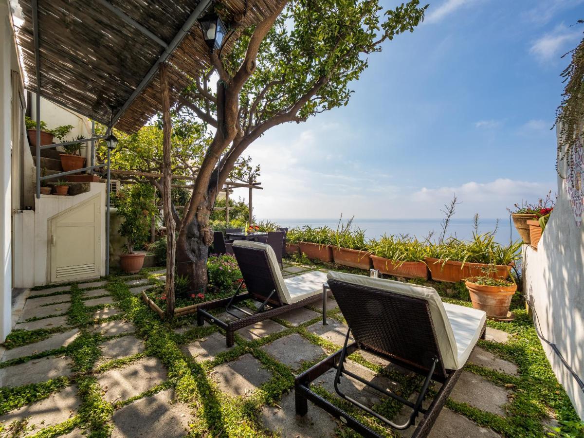 Scorcio D' Oltremare - Sea View Apt In Positano Exterior foto
