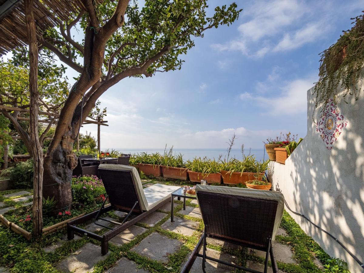 Scorcio D' Oltremare - Sea View Apt In Positano Exterior foto