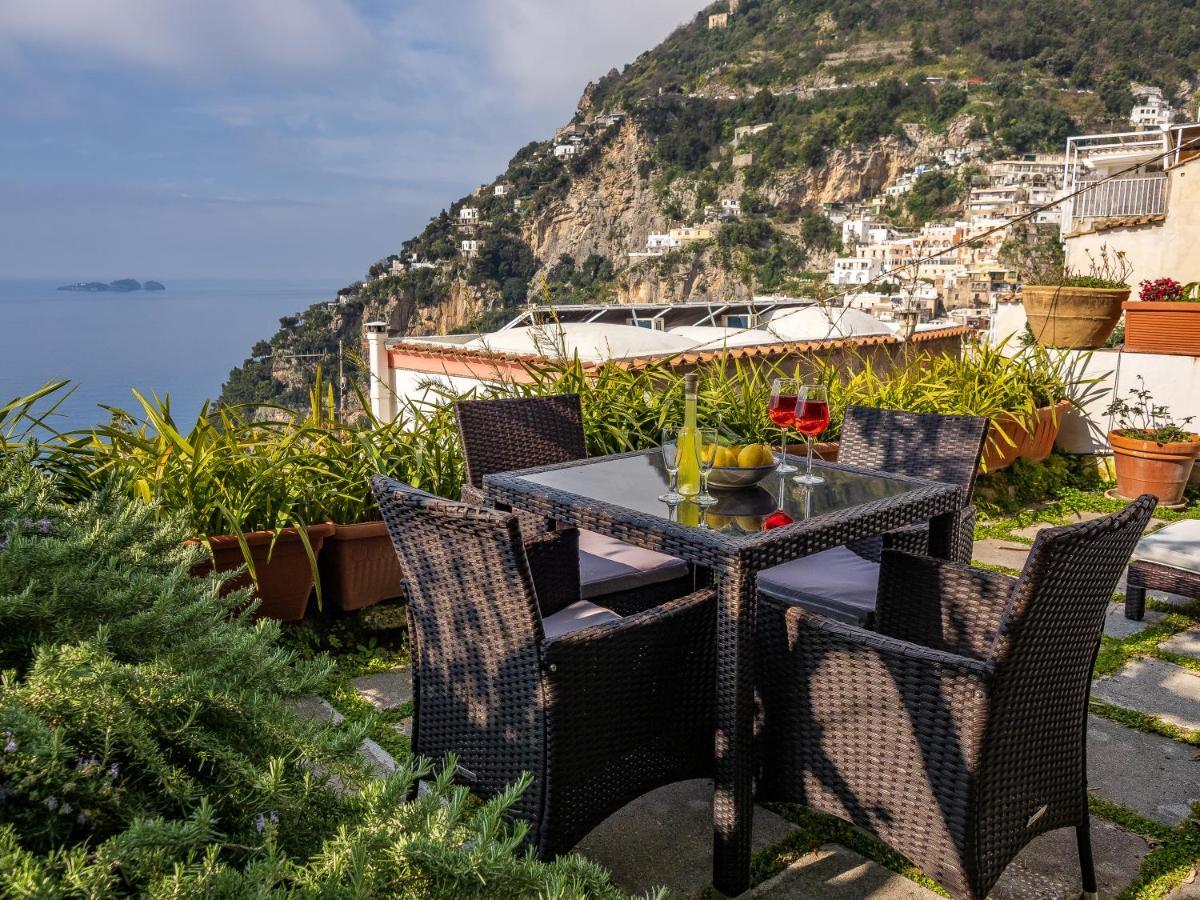Scorcio D' Oltremare - Sea View Apt In Positano Exterior foto