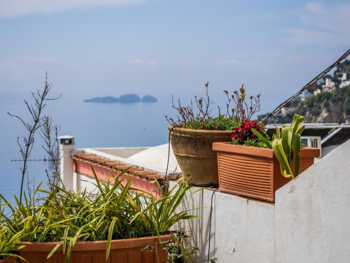 Scorcio D' Oltremare - Sea View Apt In Positano Exterior foto