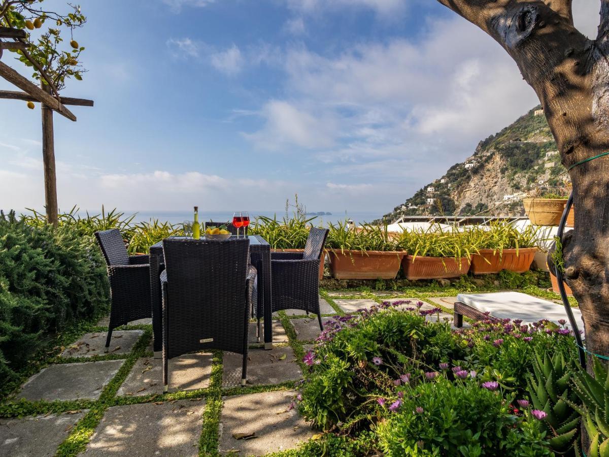 Scorcio D' Oltremare - Sea View Apt In Positano Exterior foto